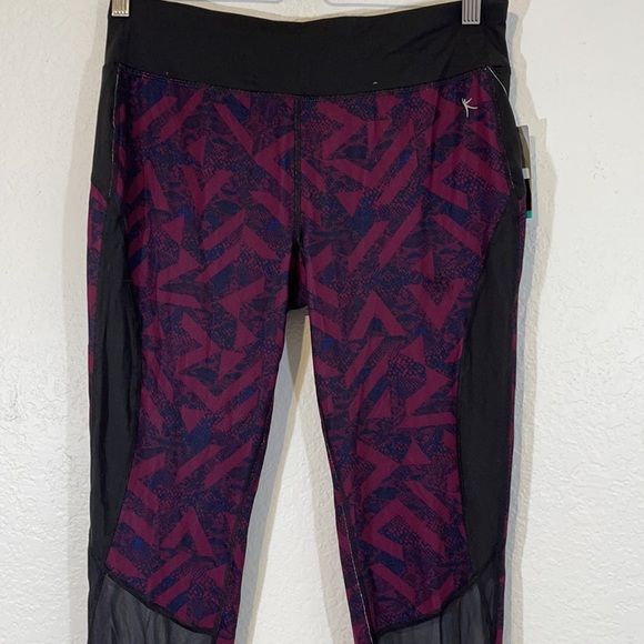 Danskin Now Women Plum Active Pants Medium NWT - Picture 2 of 11